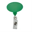 Oval Shaped Retractable Badge Reel | https://www.bestnamebadges.com