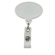 Oval Shaped Retractable Badge Reel | https://www.bestnamebadges.com