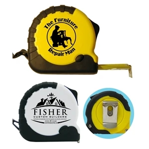 Tape Measure 10' With Belt Clip And Wrist Strap