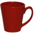 12 oz. Glossy Ceramic Latte Custom Coffee Mug | https://www.bestnamebadges.com