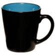 12 oz. Two-Tone Latte Custom Mug | https://www.bestnamebadges.com