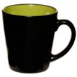 12 oz. Two-Tone Latte Custom Mug | https://www.bestnamebadges.com