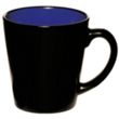 12 oz. Two-Tone Latte Custom Mug | https://www.bestnamebadges.com