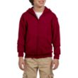 Gildan® HeavyBlend Youth Full Zipper Hooded Sweatshirt | https://www.bestnamebadges.com