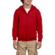Gildan® HeavyBlend Youth Full Zipper Hooded Sweatshirt | https://www.bestnamebadges.com