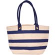 18.25"W x 11"H Striped Sailor Canvas Tote Bags | https://www.bestnamebadges.com
