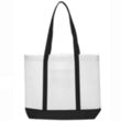 Trim Color Non-Woven Tote Bag | https://www.bestnamebadges.com