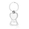 Heart Shaped Bottle Opener Keychains | https://www.bestnamebadges.com