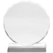 Round Edge Branded Crystal Awards | https://www.bestnamebadges.com