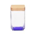 54 oz. Glass Candy Jar with Wooden Lid | https://www.bestnamebadges.com