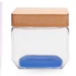 27 oz. Glass Candy Jars with Wooden Lid | https://www.bestnamebadges.com