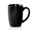 16 oz. Large Mocha Glossy Ceramic Custom Mugs | https://www.bestnamebadges.com