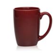 16 oz. Large Mocha Glossy Ceramic Custom Mugs | https://www.bestnamebadges.com