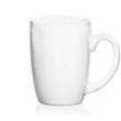 16 oz. Large Mocha Glossy Ceramic Custom Mugs | https://www.bestnamebadges.com
