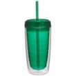 16 oz. Double Wall Acrylic Tumblers With Straw | https://www.bestnamebadges.com