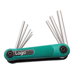 Set of  8 Hex Fold-up Keys