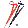 Polyester Full Color Sublimated Lanyard ID | https://www.bestnamebadges.com