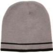 Acrylic Knit Beanies with Double Stripe | https://www.bestnamebadges.com