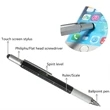 Multifunctional Tool  6 in 1 Ballpen | https://www.bestnamebadges.com