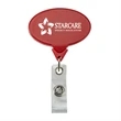 Oval Shaped Retractable Badge Reel | https://www.bestnamebadges.com