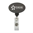 Oval Shaped Retractable Badge Reel | https://www.bestnamebadges.com