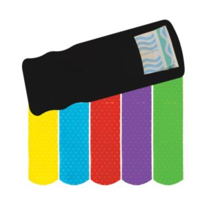 Bandage Dispenser with Colored Bandages