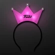 LED Crown Tiara Headbands, Princess Party Favors | https://www.bestnamebadges.com