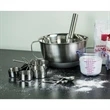 Stainless Steel Measuring Cups | https://www.bestnamebadges.com