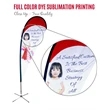 Teardrop Flag Banner Single Sided Kit (8ft) | https://www.bestnamebadges.com