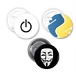 Round Button 1-A | https://www.bestnamebadges.com