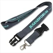 Custom 3/4" Polyester Lanyards w/ Detachable Buckle Release | https://www.bestnamebadges.com