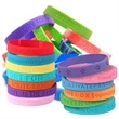 Silicon Debossed Wristbands | https://www.bestnamebadges.com