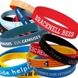 Custom Printed Silicone Bracelets | https://www.bestnamebadges.com