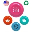 USA Made,  Tropical Colored "9" Flying Disc | https://www.bestnamebadges.com