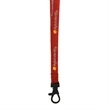 3/8" Euro Soft Lanyard | https://www.bestnamebadges.com