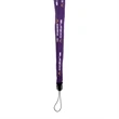 3/8" Euro Soft Lanyard | https://www.bestnamebadges.com