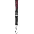 3/4" Woven Text Lanyard | https://www.bestnamebadges.com