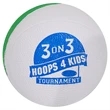 Two Tone Mini Foam Basketball | https://www.bestnamebadges.com