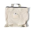 Seaside Zippered Cotton Tote | https://www.bestnamebadges.com