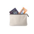 Avery Cotton Zippered Pouch | https://www.bestnamebadges.com