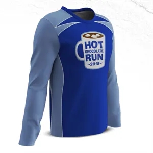 Adult Sublimated Long Sleeve Sportswear Jersey