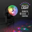 Instant Party Light Projector, 5" LED Disco Lamp with Remote | https://www.bestnamebadges.com