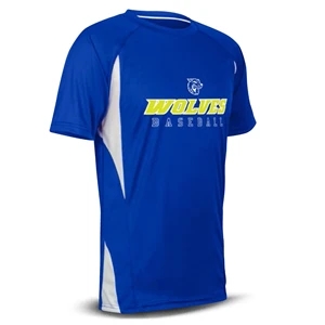 Youth Stock Top Spin Fitted Baseball Jersey