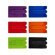 Silicone Wallet Phone Stand w/3-M Backing | https://www.bestnamebadges.com