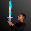 LED 8-Bit Pixel Sword | https://www.bestnamebadges.com