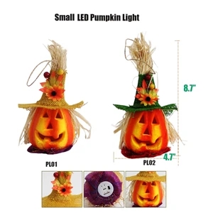 Halloween Skull Hanging Banner Decorations LED Pumpkin