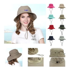 Adjustable Strap Bucket Hat