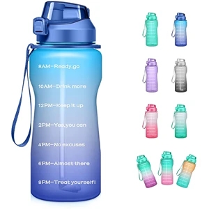 64OZ  Motivational Water Bottle