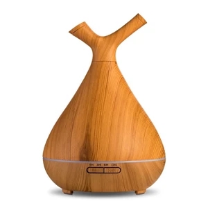 Wood Grain Ultrasonic Cool Mist Humidifier
