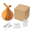 Wood Grain Ultrasonic Cool Mist Humidifier | https://www.bestnamebadges.com